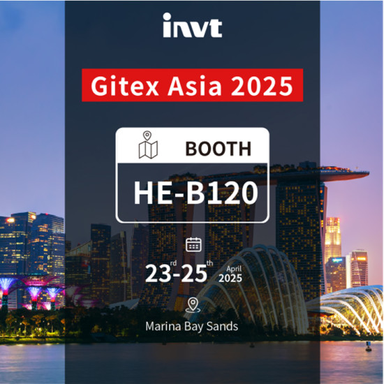 Join INVT at Gitex Asia (Singapore) 2025
